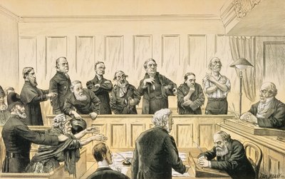 Scenes in the Liberal Union, No. 4 The Magistrate and the Refractory Casuals, from 